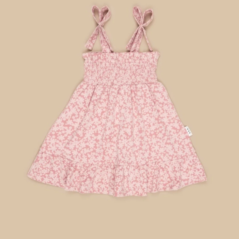 Huxbaby Organic Cotton Floral Dress Size 1